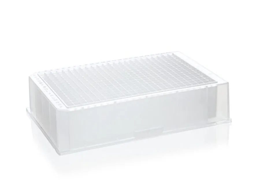 普兰德 深孔板, 384孔, V形底, PP, BIO-CERT ® CERTIFIED QUALITY