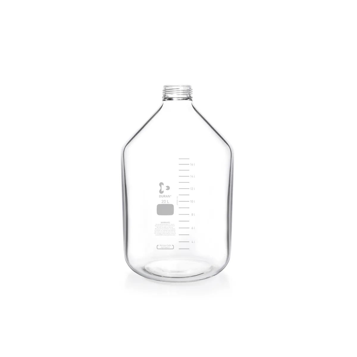 DWK DURAN® GLS 80® 生产和储存瓶，透明