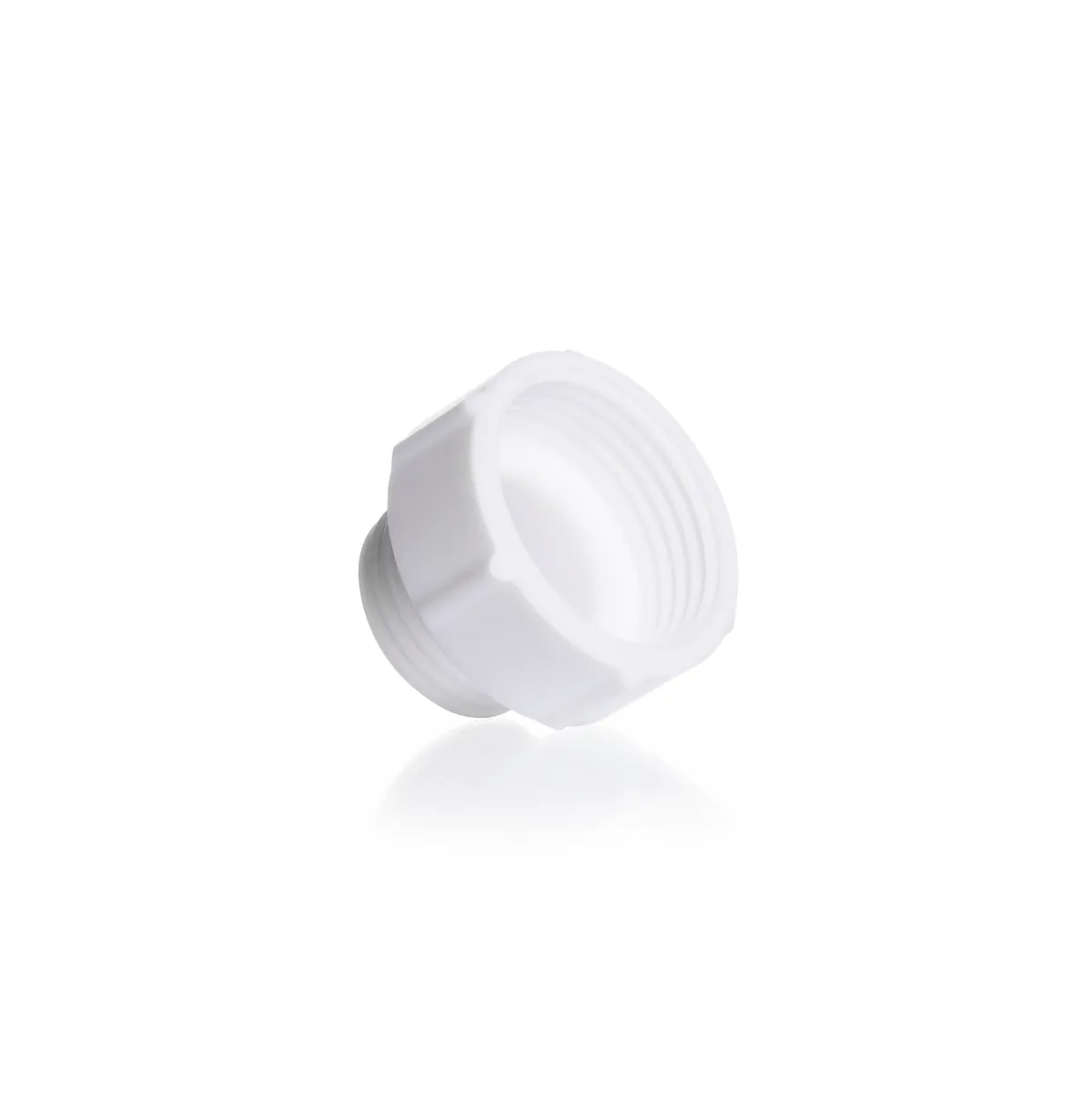 DWK DURAN® TILT GL 45到GL 56螺纹适配器，PTFE，白色