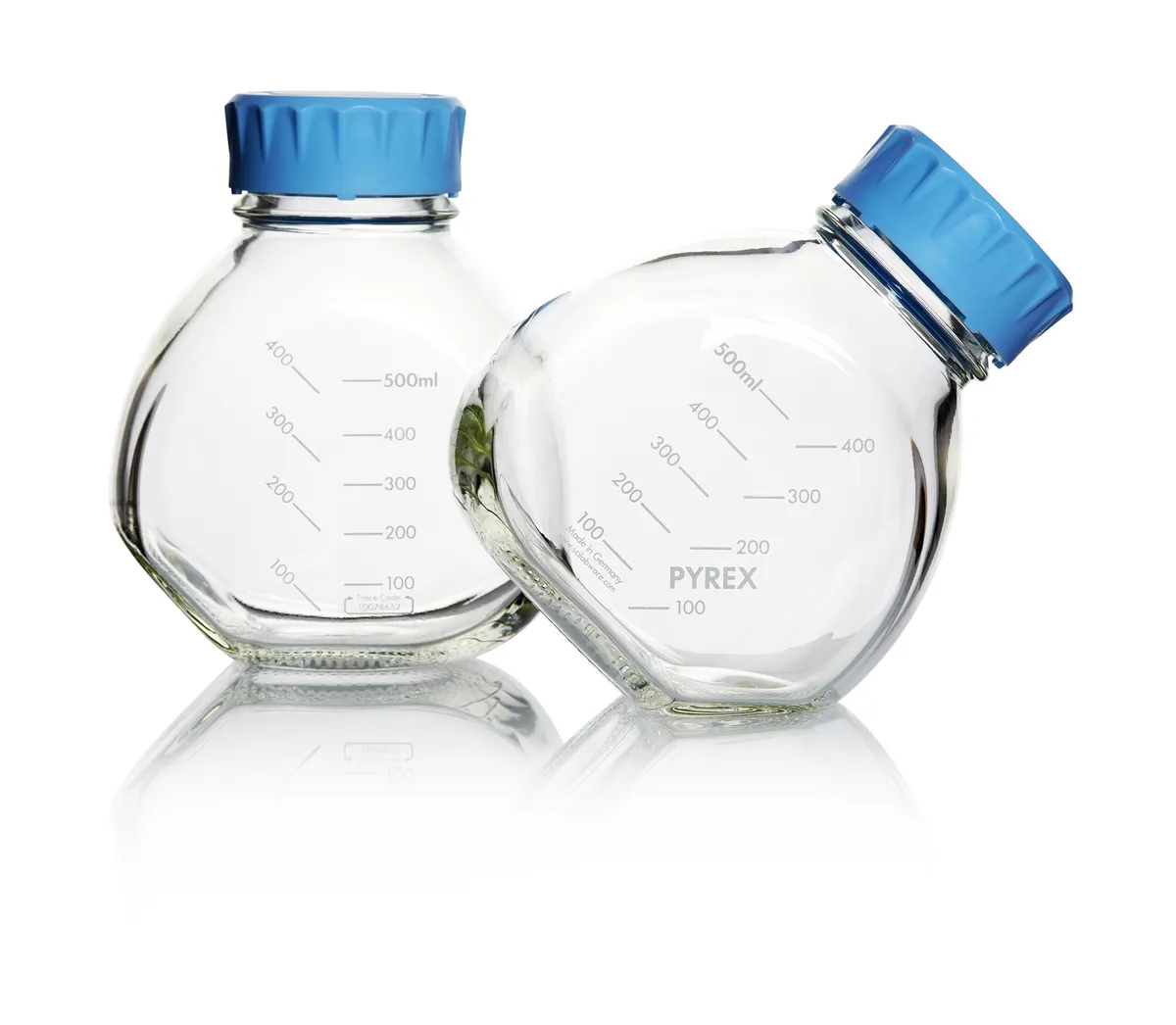 DWK PYREX®瓶，介质，GL 56，双位置