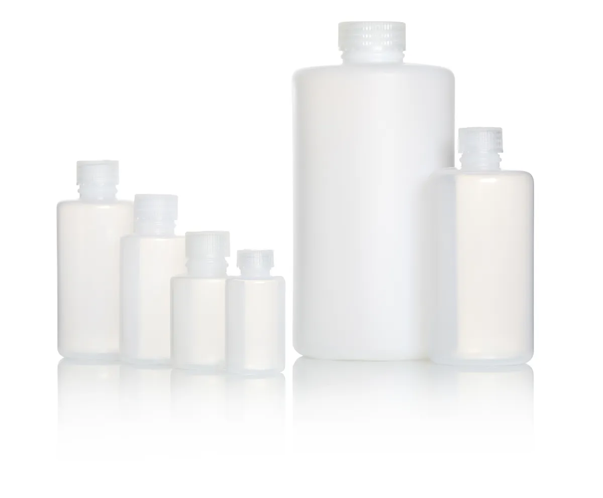 DWK AZLON® 瓶，圆形，窄颈，LDPE