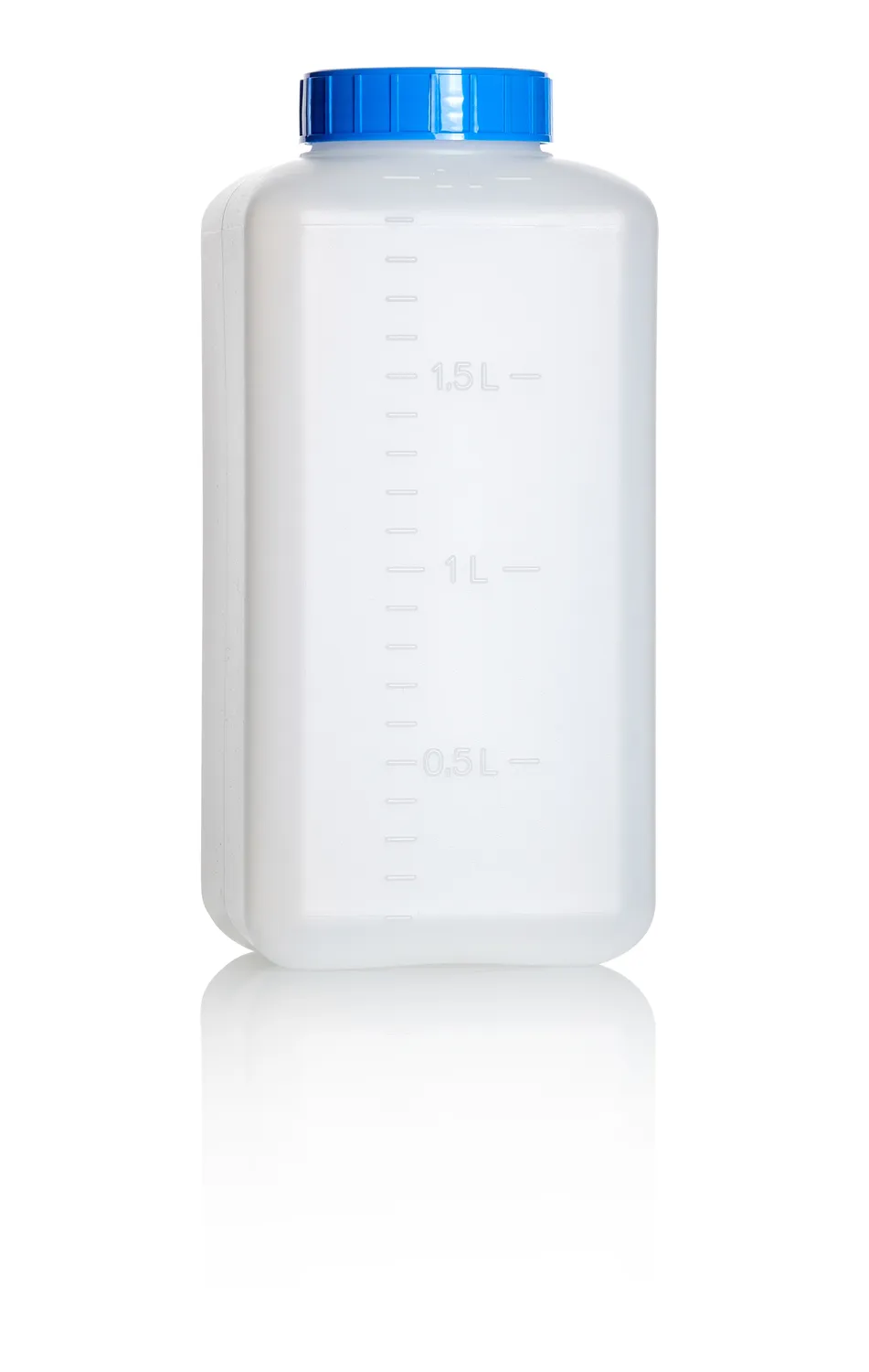 DWK AZLON® 瓶，方形瓶，宽颈，高密度聚乙烯