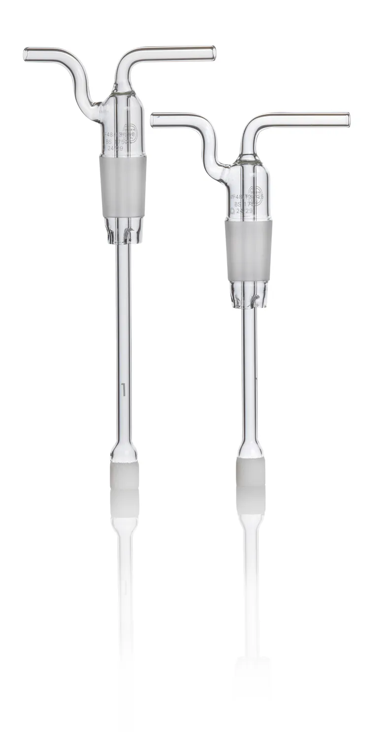 DWK 烧结 QUICKFIT® Drechsel 气体清洗瓶头