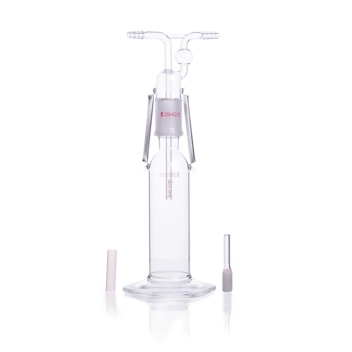 DWK KIMBLE® 高型气体清洗瓶，带全长接头