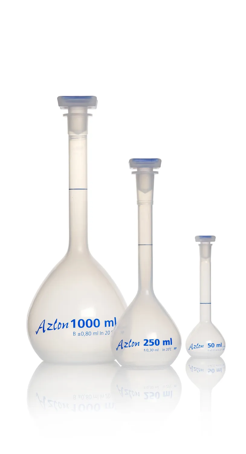 DWK AZLON® 容量瓶，B 级，聚丙烯