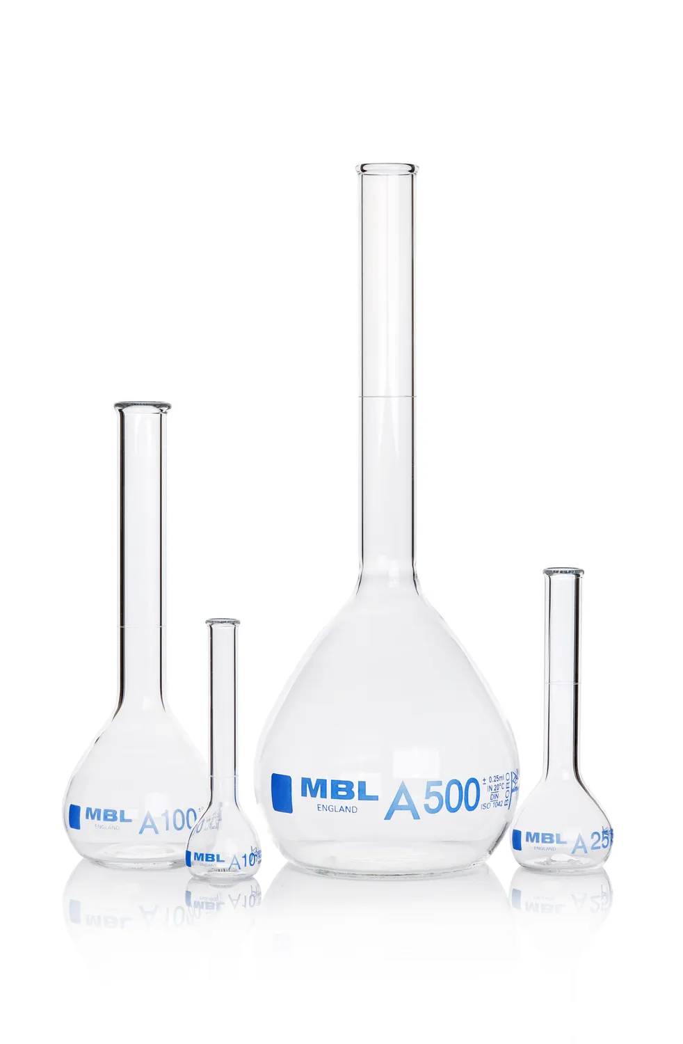 DWK MBL® 容量瓶，Col Lisse，A 级