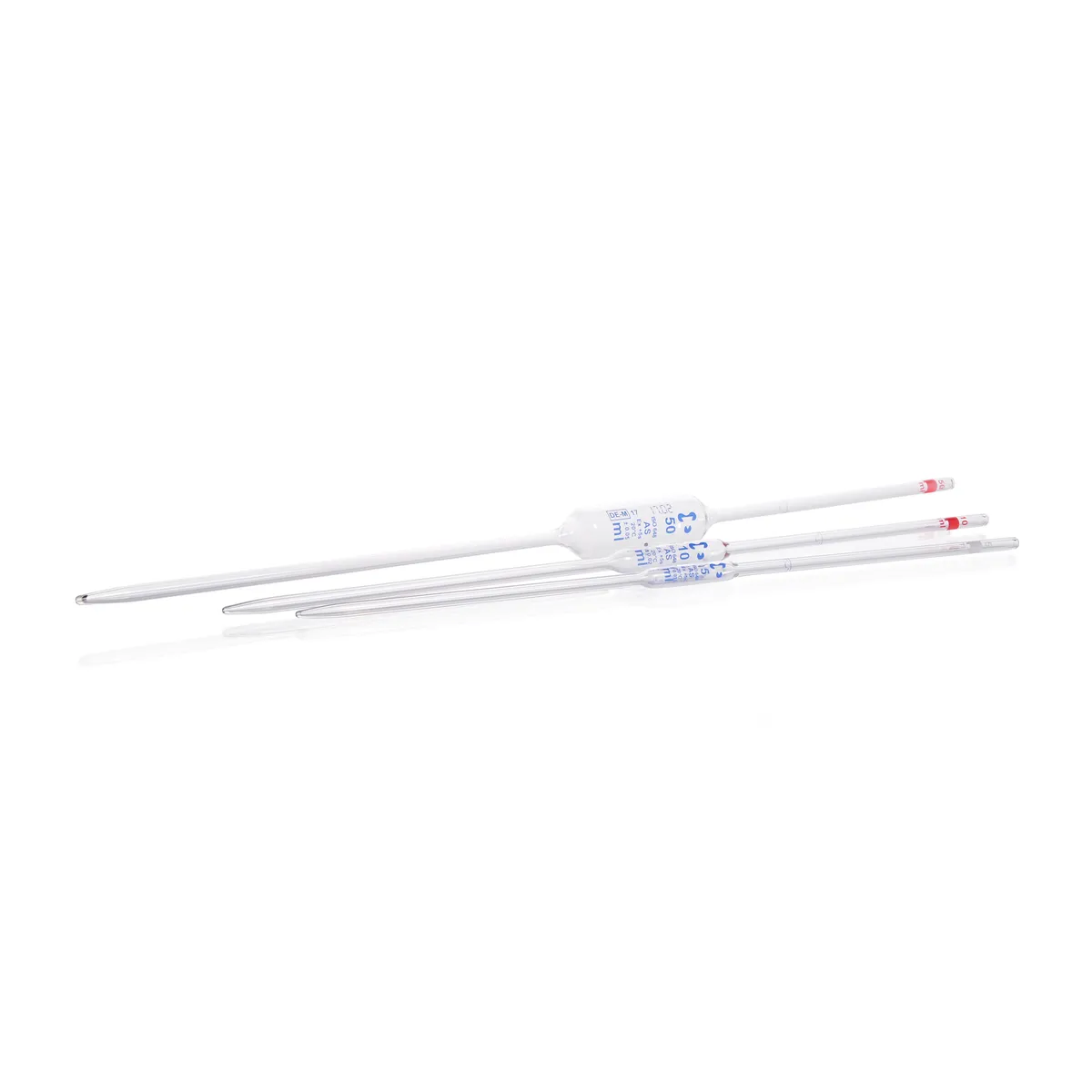 DWK 体积计量移液器，AS 级，印花蓝色