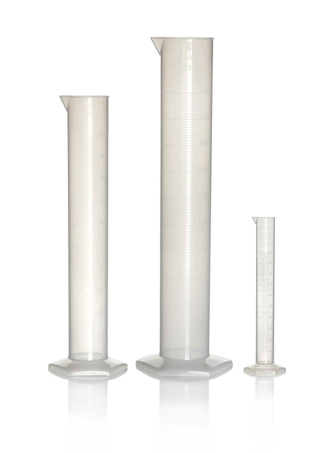 DWK AZLON® 钢瓶，模制刻度，B 级，聚丙烯