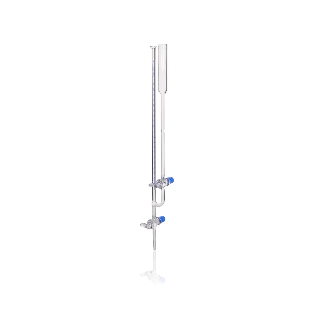 DWK DURAN® 微量滴定管，带Schellbach条纹和玻璃钥匙，AS级，带直标准磨口活塞（货号 243202207）