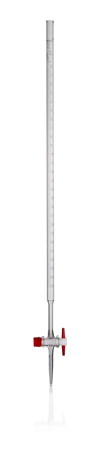 DWK Pyrex® 滴定管，B 级，带 PTFE 键
