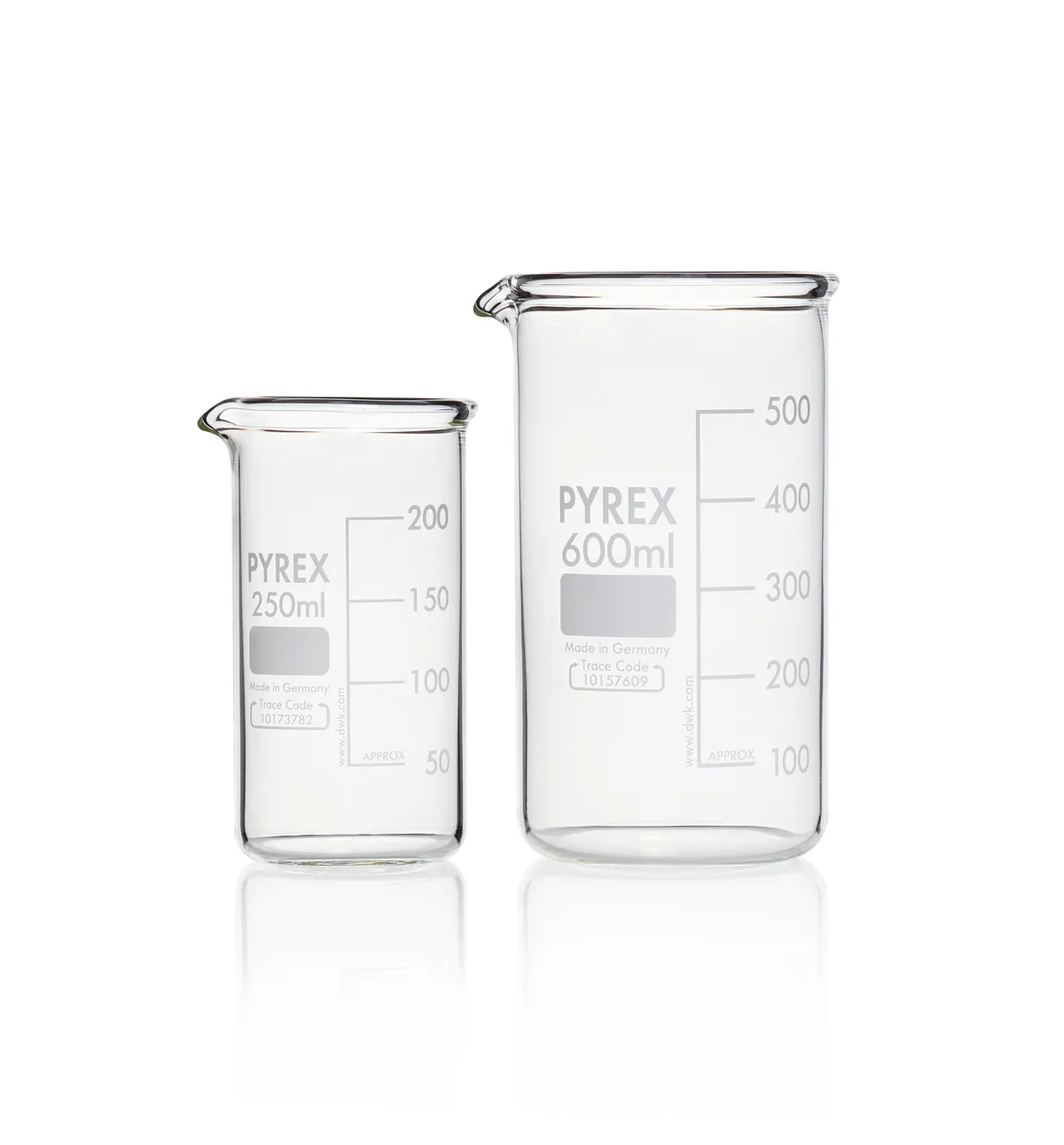 DWK Pyrex® Berzelius 烧杯，高型，重型