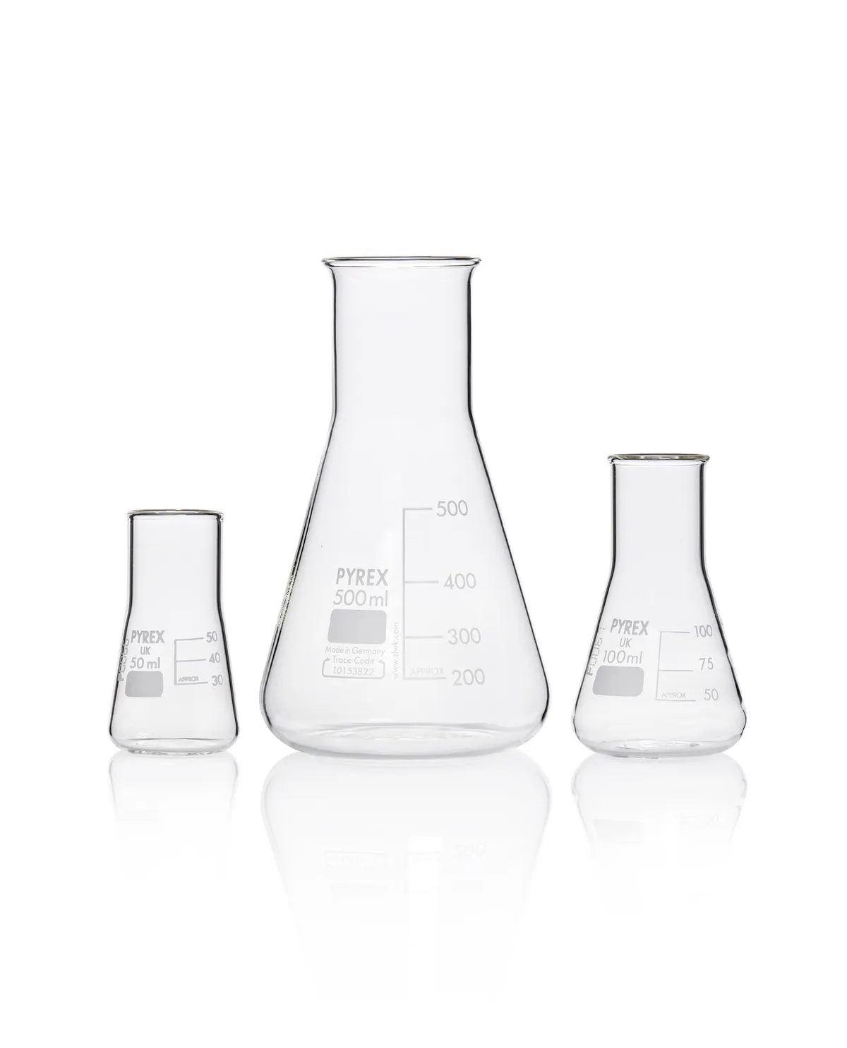 DWK PYREX®烧瓶，锥形，宽颈