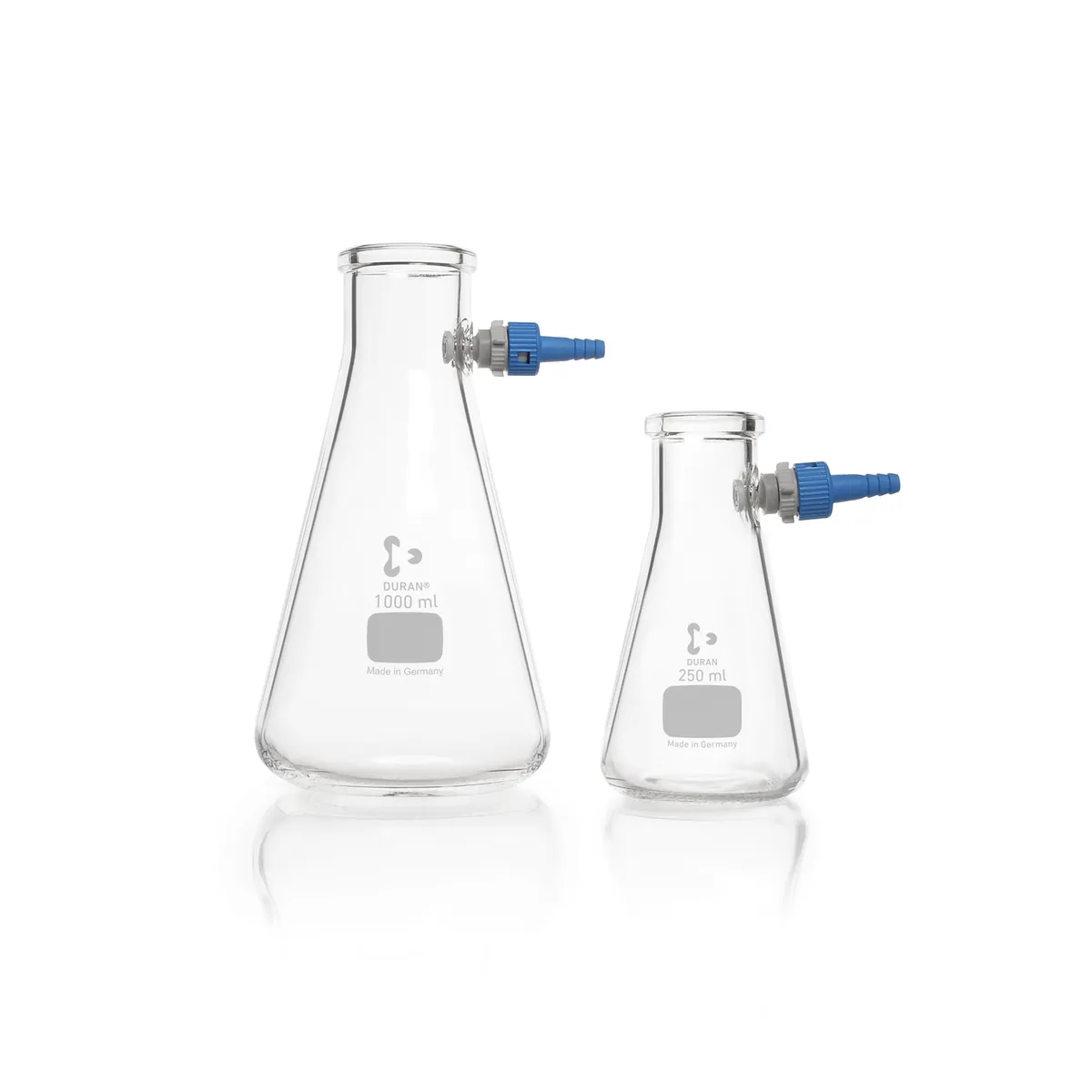 DWK DURAN® 过滤烧瓶，带 KECK™连接口组件套装，Erlenmeyer型