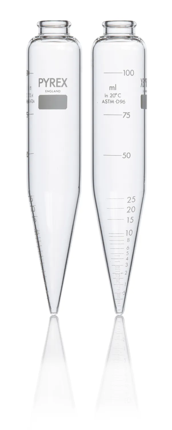 DWK Pyrex®离心管，锥形，符合 ASTM 标准