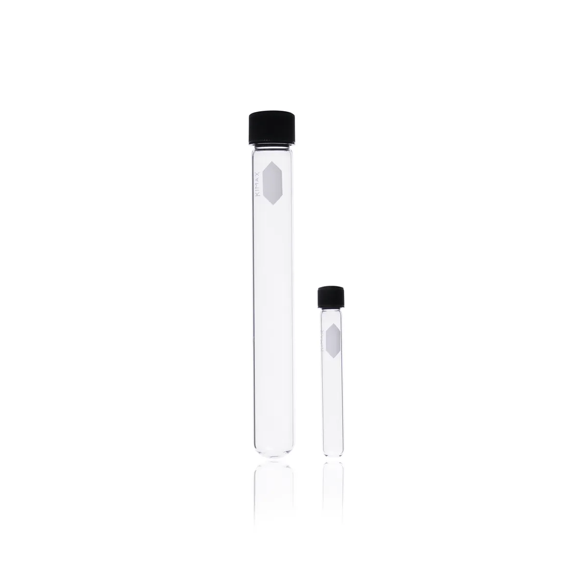 DWK KIMBLE® KIMCOTE® 螺旋螺纹培养管，带独立的管帽