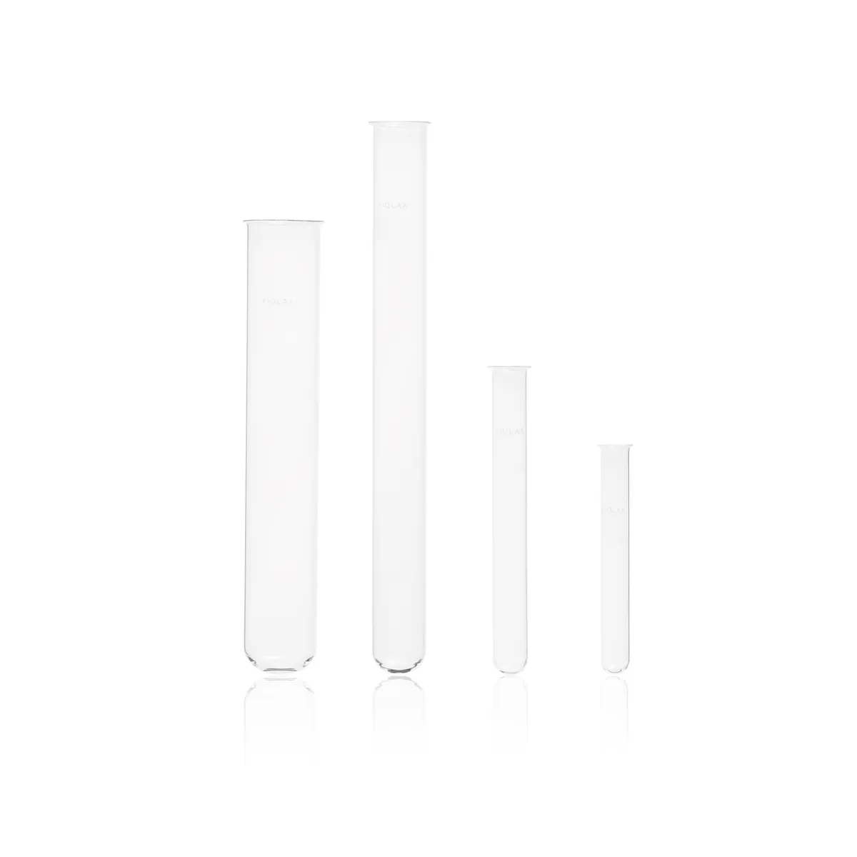DWK Fiolax® 硼硅酸盐试管，带卷边