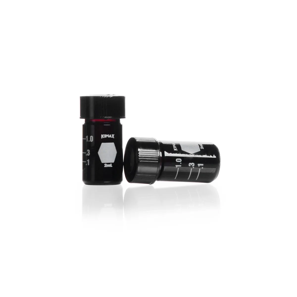 DWK KIMBLE® ACCUFORM®小瓶，棕色