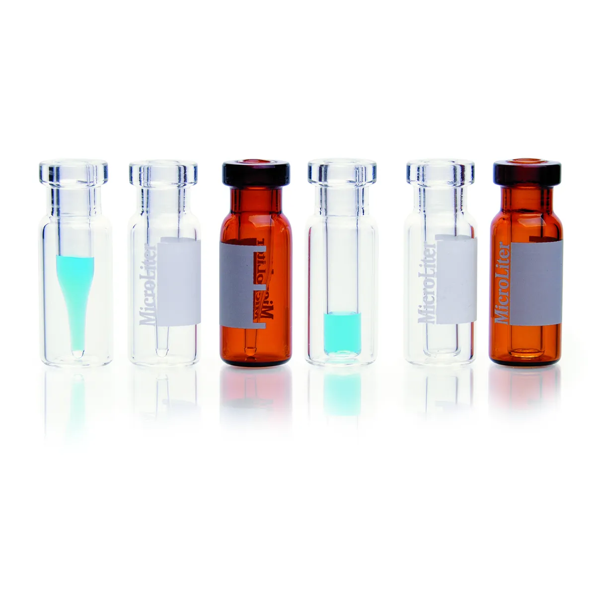DWK WHEATON® µL MicroLiter® 11 mm 压接顶，12 x 32mm 容量瓶，带阶梯和插件
