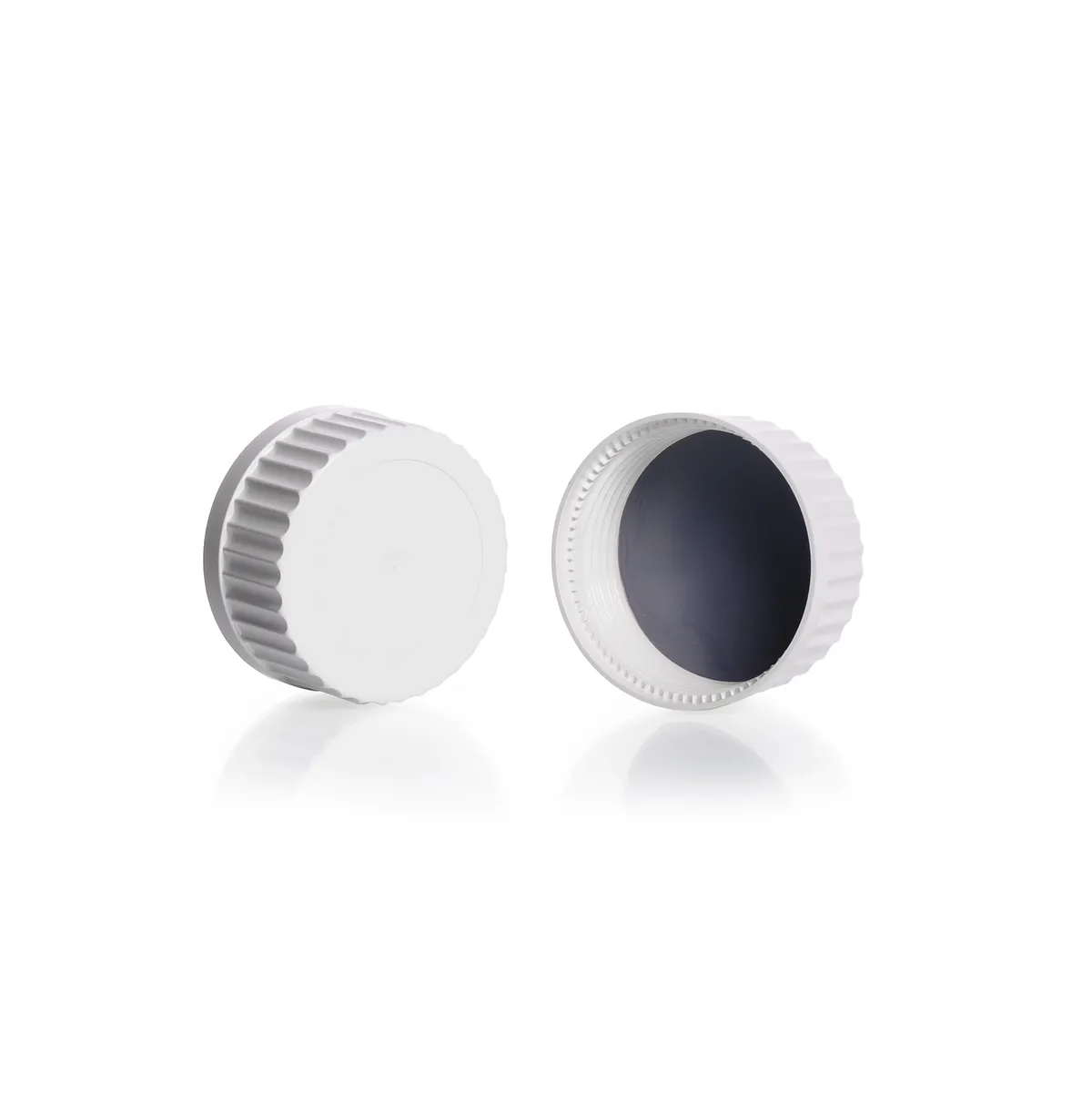 DWK DURAN® GLS 80® 耐高温螺旋盖及配件, 白色（货号 1167307）