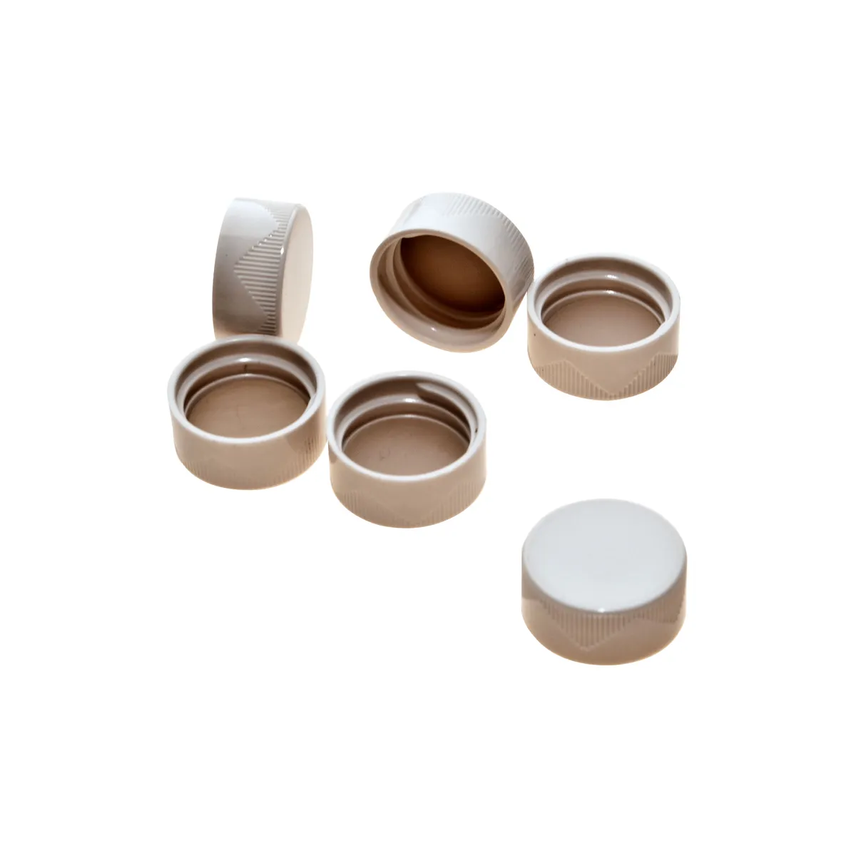 DWK KIMBLE® 带 PTFE 面白色橡胶的白色尿素瓶盖