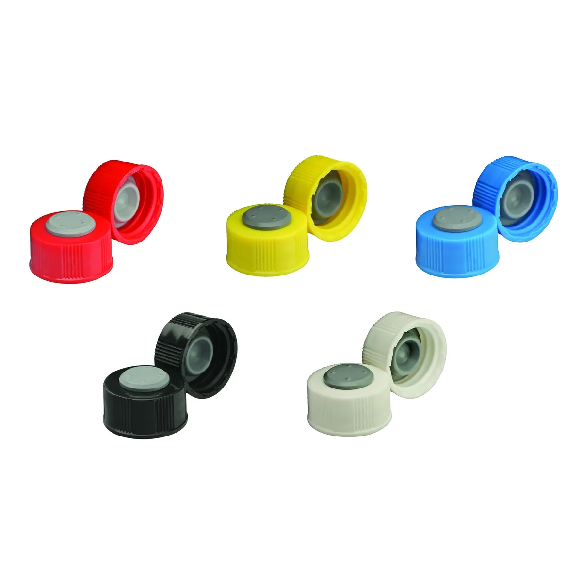 DWK WHEATON® I-LOC™ 瓶盖，适用于螺旋颈，诊断瓶