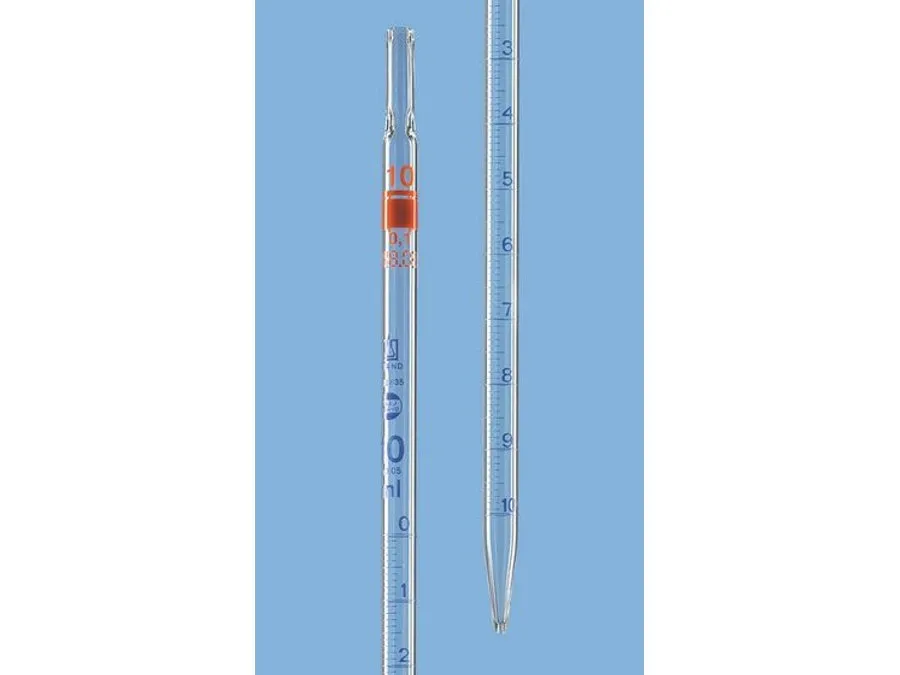 普兰德 刻度移液管, BLAUBRAND ® , AS级, 1类, 部分排出, td, ex, AR-GLAS ® , DE-M