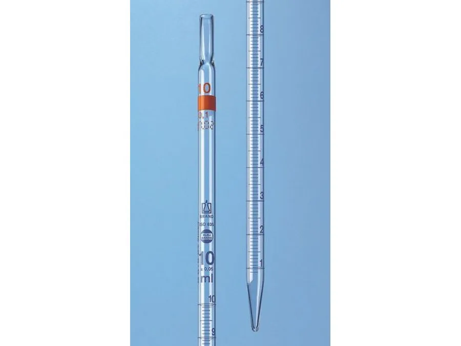 普兰德 刻度移液管, BLAUBRAND ® , AS级, 2类, 完全排出, td, ex, AR-GLAS ® , DE-M