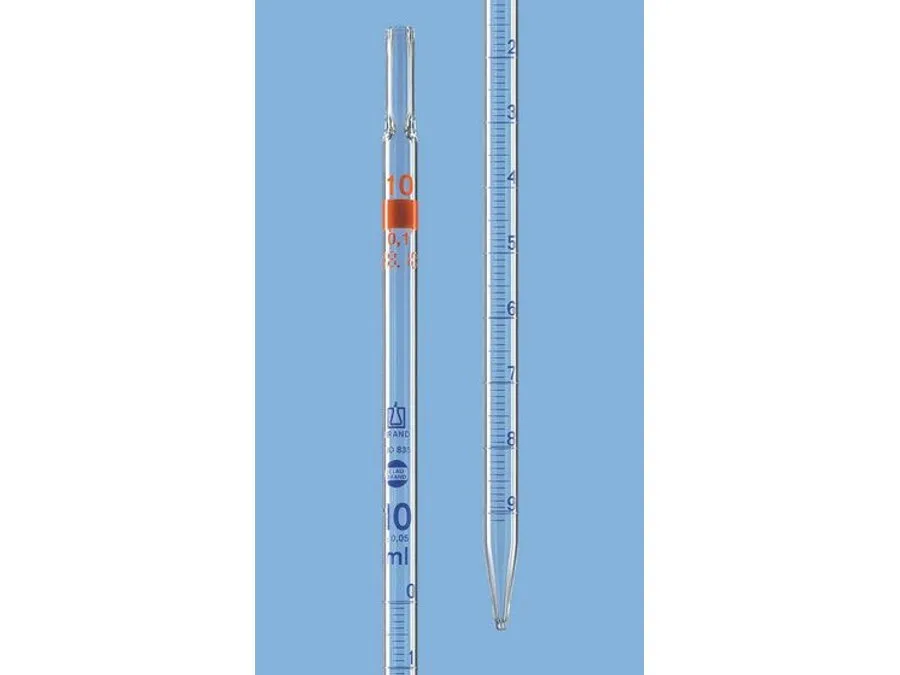 普兰德 刻度移液管, BLAUBRAND ® , AS级, 3类, 完全排出, td, ex, AR-GLAS ® , DE-M