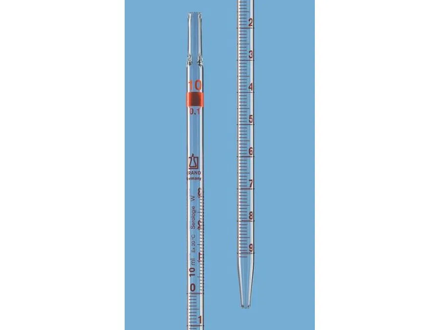 普兰德 刻度移液管, 血清学, SILBERBRAND ETERNA, td, ex, 完全排出, AR-GLAS ®