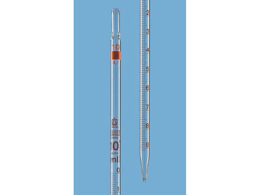 普兰德 刻度移液管, SILBERBRAND ETERNA, B级, 3类, 完全排出, td, ex, AR-GLAS ®