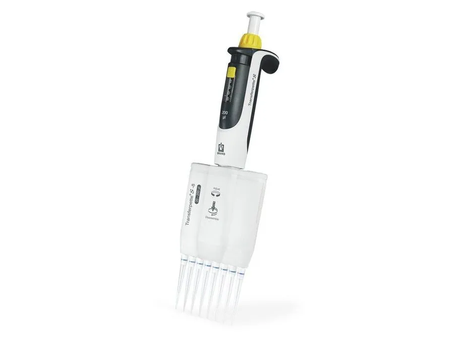 普兰德 多通道微量移液器 Transferpette ® S -12, 可调型, DE-M
