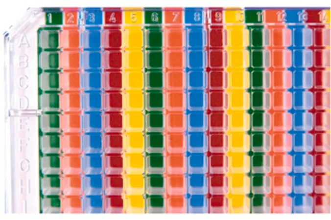 Sigma-Aldrich Multi-Coloured Well Oritenter，威尔斯，384，垂直，2件装