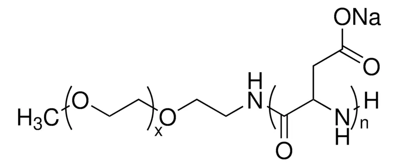 Sigma-Aldrich Methoxy-poly(ethylene glycol)-block-poly(L-aspartic acid sodium salt)，mPEG 5 k，聚-L-天冬氨酸钠盐15 k
