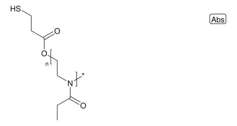 Sigma-Aldrich Thiol Functionalized Poly(2-ethyl-2-oxazoline),Mn 5 kDa