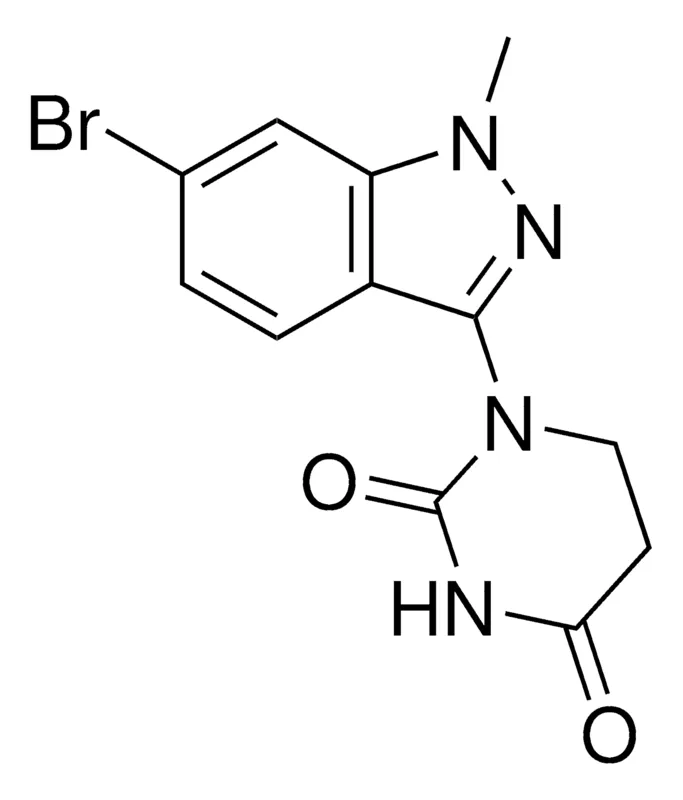 Sigma-Aldrich 1-(6-Bromo-1-methylindazol-3-yl)hexahydropyrimidine-2,4-dione,≥95%