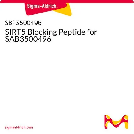 Sigma-Aldrich SIRT5 Blocking Peptide for SAB3500496