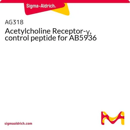Sigma-Aldrich Acetylcholine Receptor-γ, control peptide for AB5936