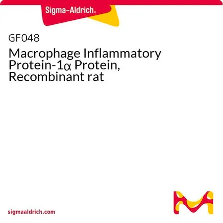 Sigma-Aldrich Macrophage Inflammatory Protein-1α Protein, Recombinant rat