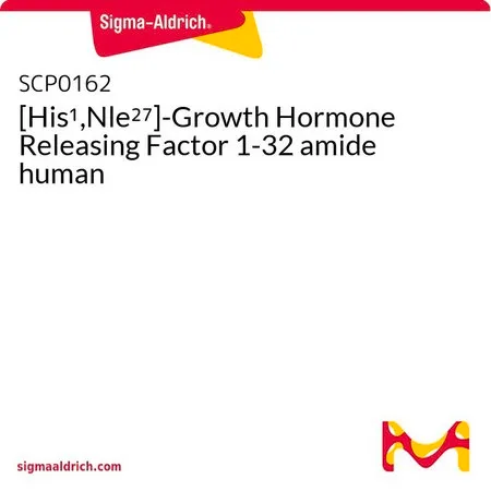 Sigma-Aldrich [His1,Nle27]-Growth Hormone Releasing Factor 1-32 amide human