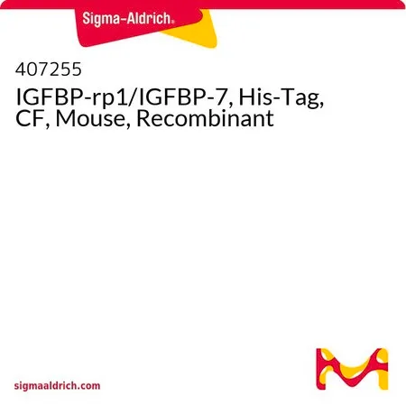 Sigma-Aldrich IGFBP-rp1/IGFBP-7, His-Tag, CF, Mouse, Recombinant