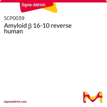 Sigma-Aldrich Amyloid β 16-10 reverse human