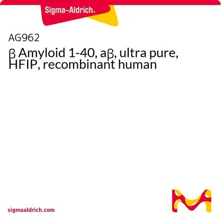 Sigma-Aldrich β 淀粉样蛋白 1-40, aβ, 超纯,HFIP,人重组