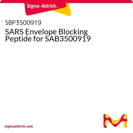 Sigma-Aldrich SARS Envelope Blocking Peptide for SAB3500919
