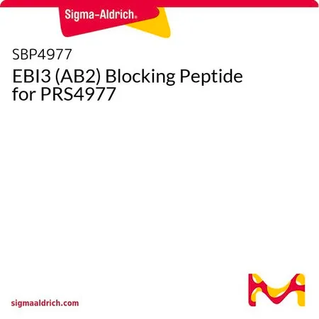 Sigma-Aldrich EBI3 (AB2) Blocking Peptide for PRS4977