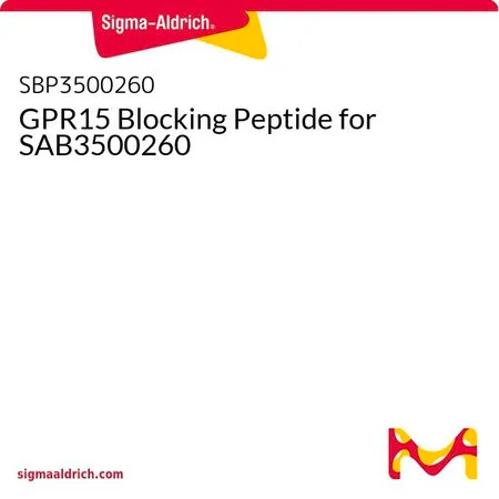 Sigma-Aldrich GPR15 Blocking Peptide for SAB3500260