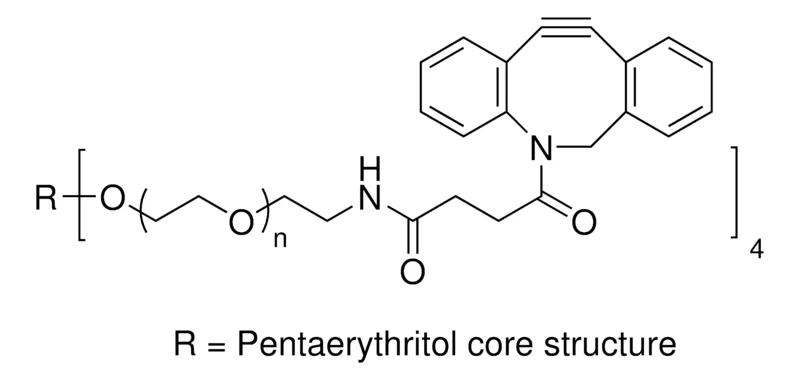 Sigma-Aldrich 4-Arm PEG10K - Dibenzocyclooctyne，平均MN 10,000，二苯并环辛炔