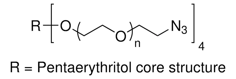 Sigma-Aldrich 4-Arm PEG10K - Azide，平均MN 10,000，叠氮化物