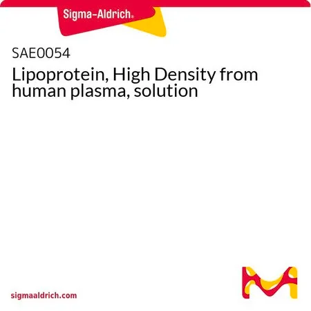 Sigma-Aldrich 脂蛋白，人体血浆高密度，溶液