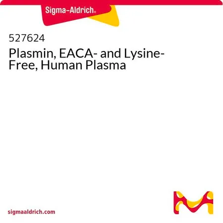 Sigma-Aldrich Plasmin, EACA- and Lysine-Free, Human Plasma