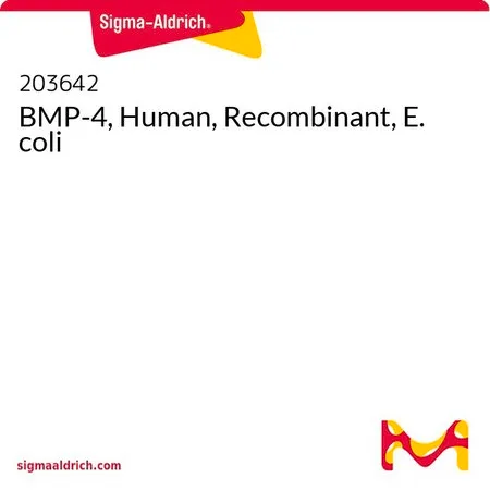 Sigma-Aldrich BMP-4, Human, Recombinant, E. coli，重组，在大肠杆菌中表达